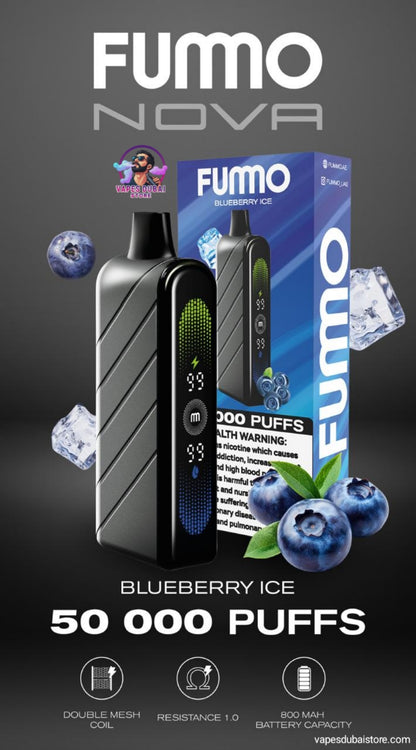 Fummo Nova 50000 Puffs 20mg Disposable Vape in UAE