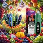 Crown Bar Al Fakher Crystal 8000 Puffs 5% Disposable Vape in Dubai