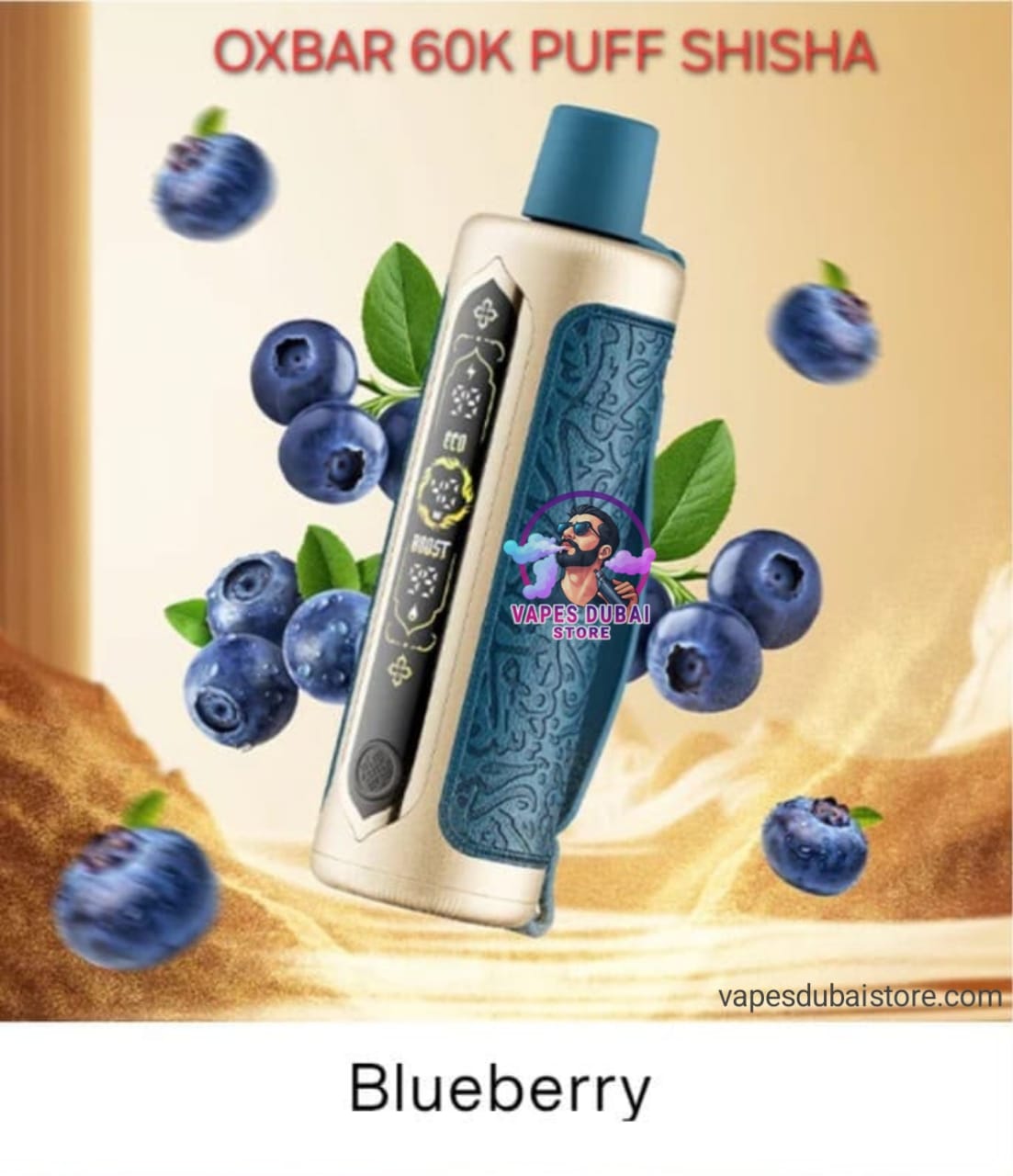 Oxbar Shisha 60000 Puffs Disposable Vape DTL 6MG In Dubai