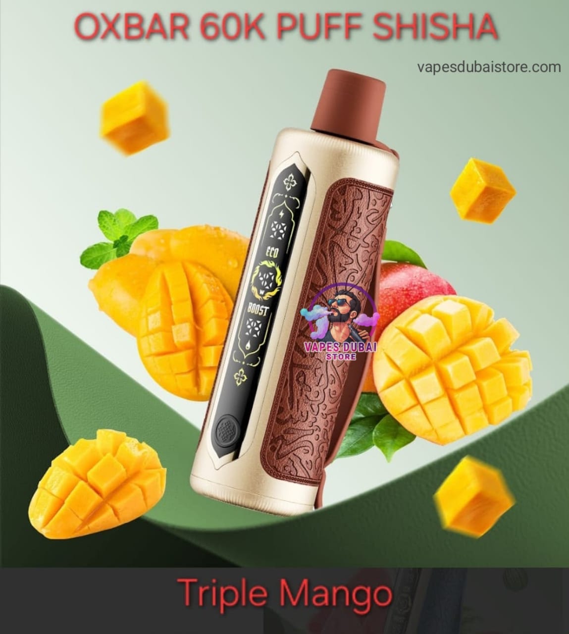 Oxbar Shisha 60000 Puffs Disposable Vape DTL 6MG In Dubai