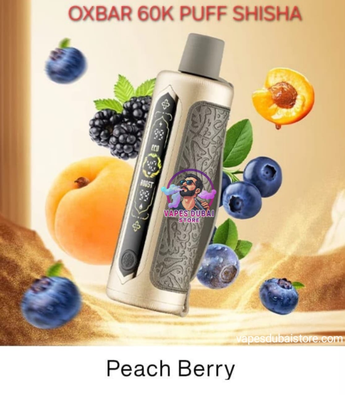 Oxbar Shisha 60000 Puffs Disposable Vape DTL 6MG In Dubai