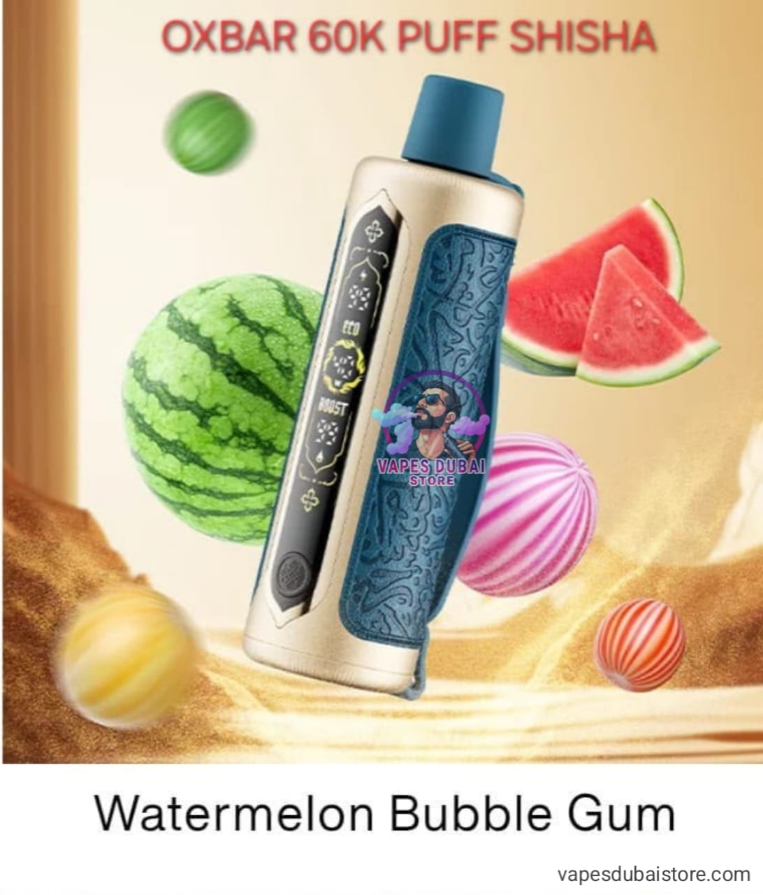 Oxbar Shisha 60000 Puffs Disposable Vape DTL 6MG In Dubai