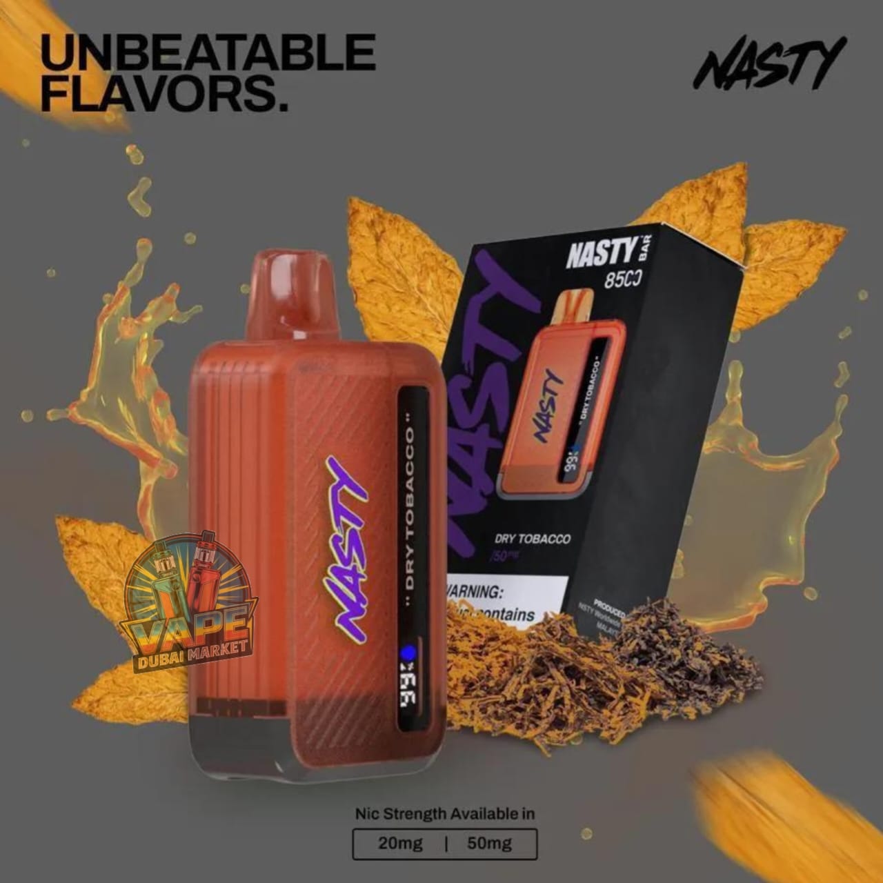 Discover Nasty Bar 8500 Puffs Disposable Vape Online: Same-Day Delivery in Dubai